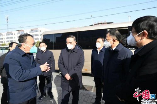 阜阳市委书记一行到阜阳市第二人民医院调研基层党建工作